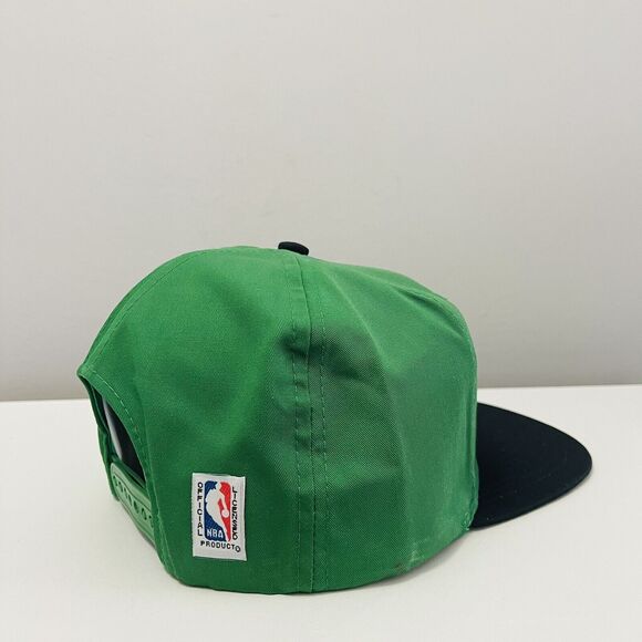 Vintage 90's Boston Celtics NBA Adjustable Snapback Hat/Cap by AJD 66196471 NWT - Picture 4 of 7